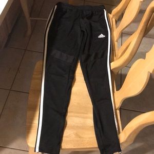Adidas pants (black and white)